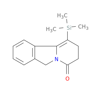 Pyrido[2,1-a]isoindol-4(3H)-one, 2,6-dihydro-1-(trimethylsilyl)-