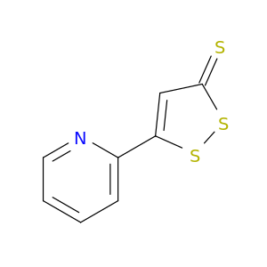3H-1,2-Dithiole-3-thione, 5-(2-pyridinyl)-