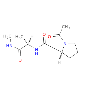 D-Alaninamide, 1-acetyl-L-prolyl-N-methyl-