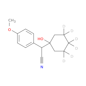 α-(1-羟基环己基-3,3,4,4,5,5-D6)-4-甲氧基苯乙腈