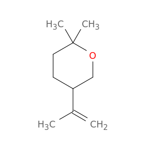 2H-Pyran, tetrahydro-2,2-dimethyl-5-(1-methylethenyl)-