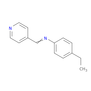 Benzenamine,4-ethyl-N-(4-pyridinylmethylene)-
