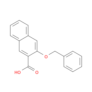 2-Naphthalenecarboxylic acid, 3-(phenylmethoxy)-