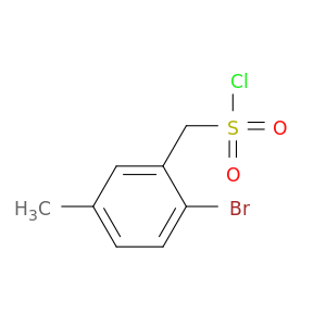 (2-Bromo-5-methylphenyl)methanesulfonyl chloride