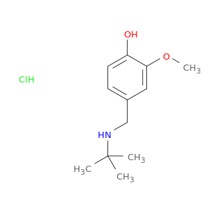 4-[(tert-Butylamino)methyl]-2-methoxyphenol Hydrochloride