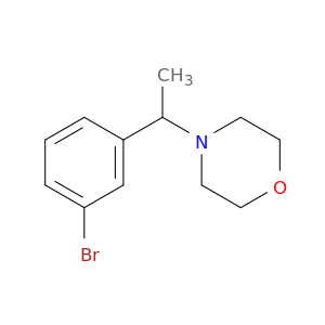 4-(1-(3-溴苯基)乙基)吗啉