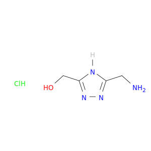 [5-(Aminomethyl)-4H-1,2,4-triazol-3-yl]methanol hydrochloride