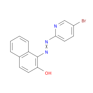 2-Naphthalenol, 1-[(5-bromo-2-pyridinyl)azo]-