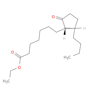 Cyclopentaneheptanoic acid, 2-butyl-5-oxo-, ethyl ester, trans-