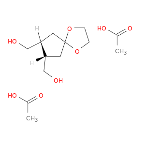 1,4-Dioxaspiro[4.4]nonane-7,8-dimethanol, diacetate, cis-