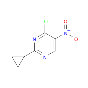 4-Chloro-2-cyclopropyl-5-nitropyrimidine