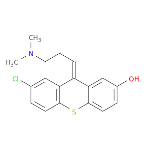 9H-Thioxanthen-2-ol, 7-chloro-9-[3-(dimethylamino)propylidene]-, (Z)-