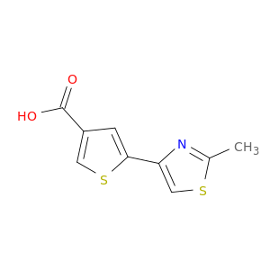 5-(2-Methyl-1,3-thiazol-4-yl)thiophene-3-carboxylic Acid