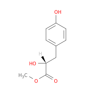 Benzenepropanoic acid, a,4-dihydroxy-, methyl ester, (aR)-