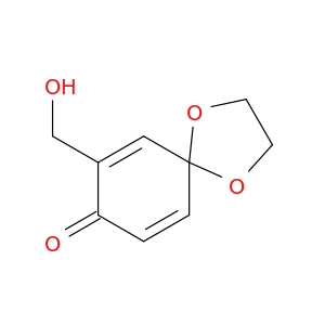 1,4-Dioxaspiro[4.5]deca-6,9-dien-8-one, 7-(hydroxymethyl)-