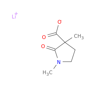 Lithium(1+) ion 1,3-dimethyl-2-oxopyrrolidine-3-carboxylate
