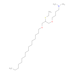 1-Butanamine, 4-[2-(ethylthio)-3-(hexadecyloxy)propoxy]-N,N-dimethyl-
