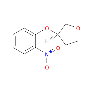 Furan, tetrahydro-3-(2-nitrophenoxy)-, (3R)-