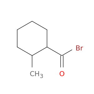Cyclohexanecarbonylbromide, 2-methyl-