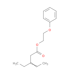 3-Pentenoic acid, 3-ethyl-, 2-phenoxyethyl ester