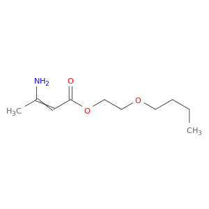 2-Butenoic acid, 3-amino-, 2-butoxyethyl ester
