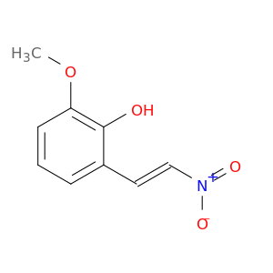 Phenol, 2-methoxy-6-[(1E)-2-nitroethenyl]-
