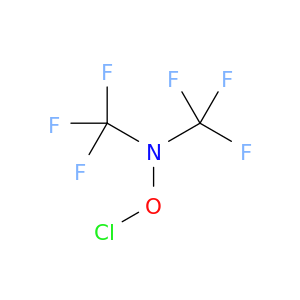Methanamine, N-(chlorooxy)-1,1,1-trifluoro-N-(trifluoromethyl)-