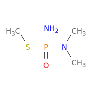 Phosphorodiamidothioic acid, N,N-dimethyl-, S-methyl ester