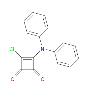 3-Cyclobutene-1,2-dione, 3-chloro-4-(diphenylamino)-