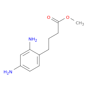 Benzenebutanoic acid, 2,4-diamino-, methyl ester