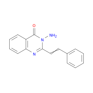 4(3H)-Quinazolinone, 3-amino-2-(2-phenylethenyl)-