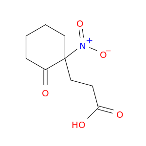 Cyclohexanepropanoic acid, 1-nitro-2-oxo-