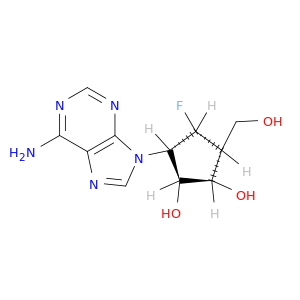 1,2-Cyclopentanediol,3-(6-amino-9H-purin-9-yl)-4-fluoro-5-(hydroxymethyl)-, (1R,2S,3S,4R,5R)-rel-