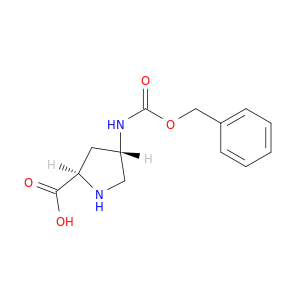 (2R,4S)-4-(((Benzyloxy)carbonyl)amino)pyrrolidine-2-carboxylic acid