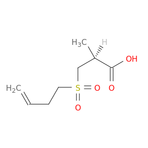 Propanoic acid, 3-(3-butenylsulfonyl)-2-methyl-, (2S)-