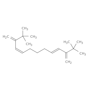 4,9-Tridecadiene, 2,2,12,12-tetramethyl-3,11-bis(methylene)-, (E,Z)-