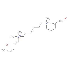 1,6-Hexanediaminium, N,N,N',N'-tetramethyl-N,N'-dipentyl-, dibromide