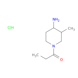 1-(4-amino-3-methylpiperidin-1-yl)propan-1-one hydrochloride