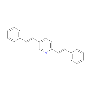 Pyridine, 2,5-bis[(1E)-2-phenylethenyl]-