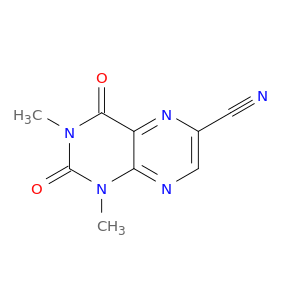 6-Pteridinecarbonitrile, 1,2,3,4-tetrahydro-1,3-dimethyl-2,4-dioxo-