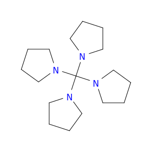 Pyrrolidine, 1,1',1'',1'''-methanetetrayltetrakis-
