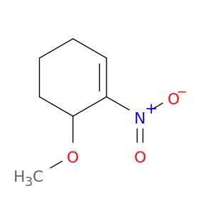Cyclohexene, 6-methoxy-1-nitro-