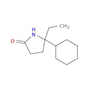 2-Pyrrolidinone,5-cyclohexyl-5-ethyl-