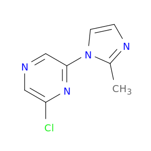 2-chloro-6-(2-methyl-1H-imidazol-1-yl)pyrazine