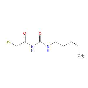 Acetamide, 2-mercapto-N-[(pentylamino)carbonyl]-