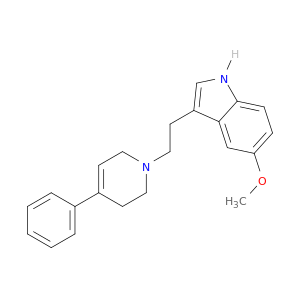 1H-Indole, 3-[2-(3,6-dihydro-4-phenyl-1(2H)-pyridinyl)ethyl]-5-methoxy-
