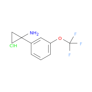 1-[3-(Trifluoromethoxy)phenyl]cyclopropan-1-amine hydrochloride