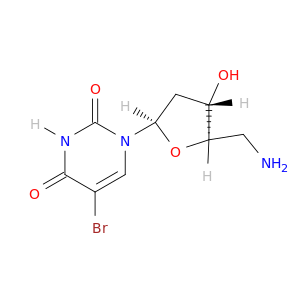 Uridine, 5'-amino-5-bromo-2',5'-dideoxy-