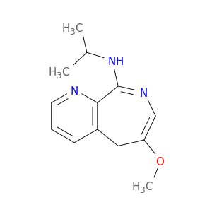 5H-Pyrido[2,3-c]azepin-9-amine, 6-methoxy-N-(1-methylethyl)-