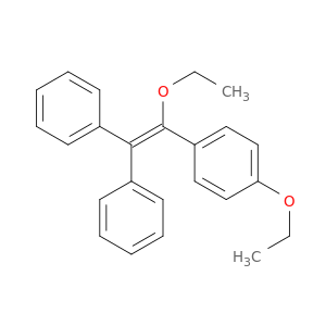 Benzene, 1-ethoxy-4-(1-ethoxy-2,2-diphenylethenyl)-